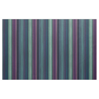 Tissu Purple Turquoise Bleu Vert Aquarelle Rayures Motif
