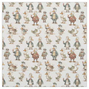 Tissu Quirky Quackers : Whimsy Duck