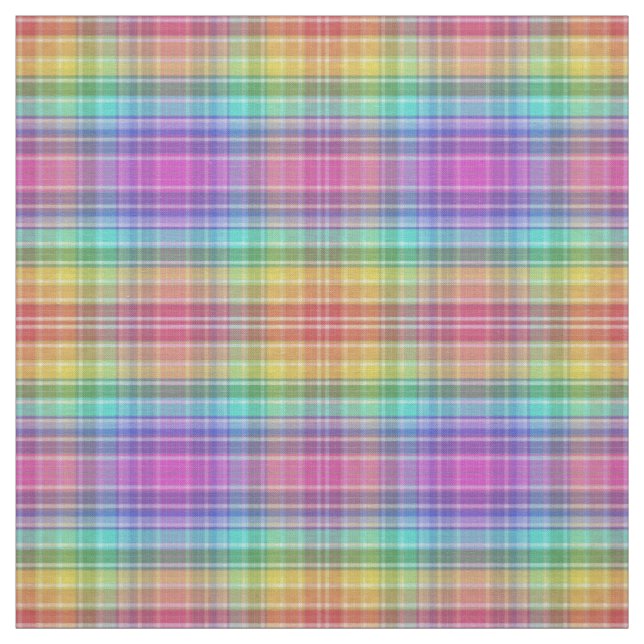 Tissu - Rainbow Madras (Échantillon)