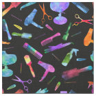 Rainbow Watercolor Hair Stylliste Salon Hairstylis