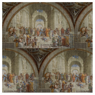 Tissu Raphael - École d'Athènes