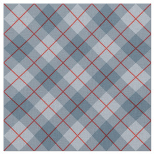 Tissu Rayure Bleu-Rouge de plaid polarisé