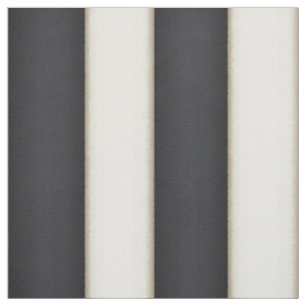 Tissu Rayures victoriennes noir et blanc antique