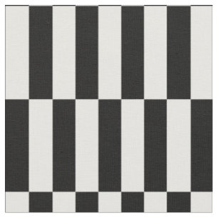 Tissu rectangles noirs et blancs