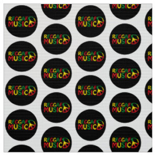 Tissu Reggae Musique design, reggae art