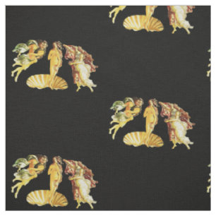 Tissu Remake drôle moderne Botticelli Vénus d'art de