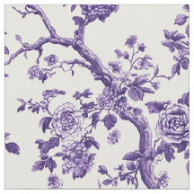 Répétition de branche florale violette