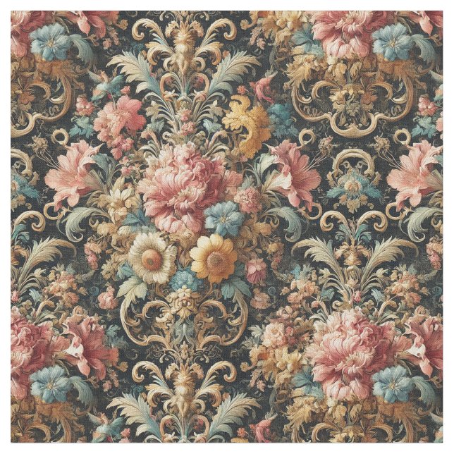 Tissu Requiem pour Arcana - Carreaux gothiques classique (Fermer)
