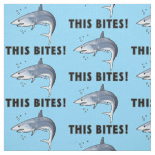 Tissu Requin de Mako : Ceci mord !