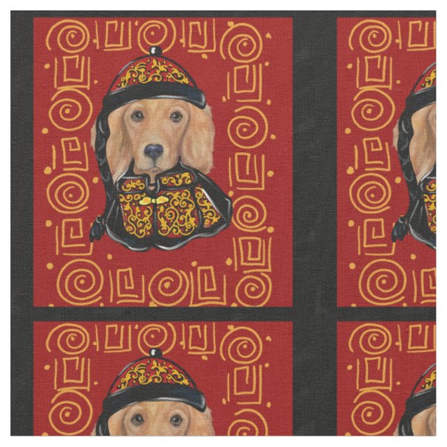 Tissu Retriever doré (Fermer)
