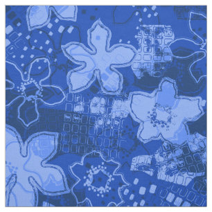 Tissu Rétro floral psychédélique de Daytrip