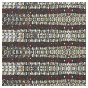 Tissu Rhinestones - rouge et clair