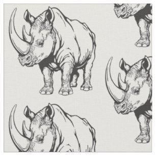 Tissu rhinocéros ou rhinocéros