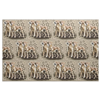 Tissu Rhodesian Ridgeback Star Fabric