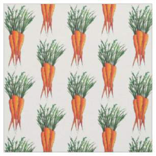 Tissu Ripe Vegetable Garden Carottes Bunch Veggie Veg