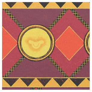 Tissu Roi Lion  Simba Icon African Style Motif