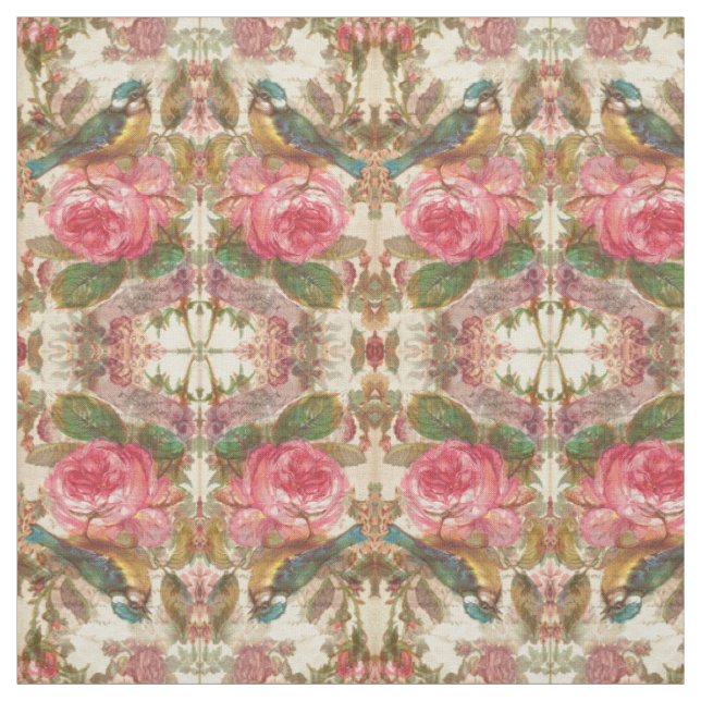 Tissu Rose (Échantillon)