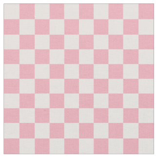 Tissu Rose à pois Féminin Damier À carreaux Rétro