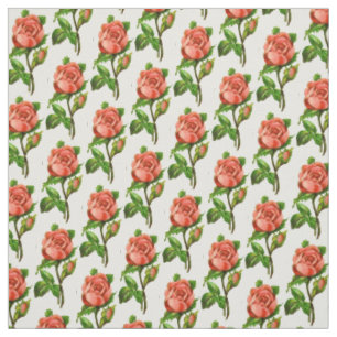 Tissu Rose anglais rose victorien