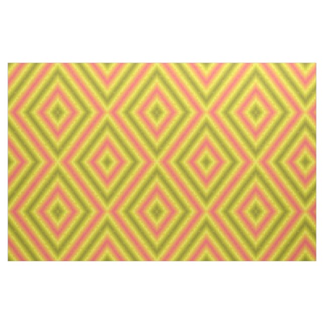 tissu rose jaune (Fat Quarter)