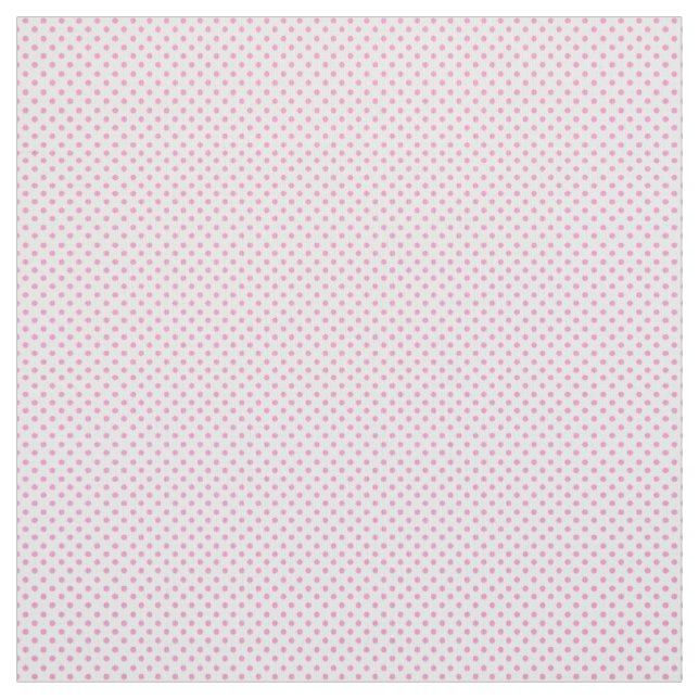 Tissu rose pointillé (Échantillon)