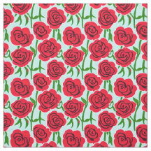 Tissu rose rouge brillant