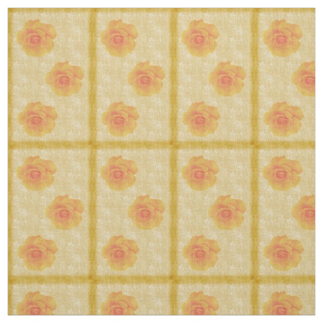 Tissu Rose rustique (Échantillon)