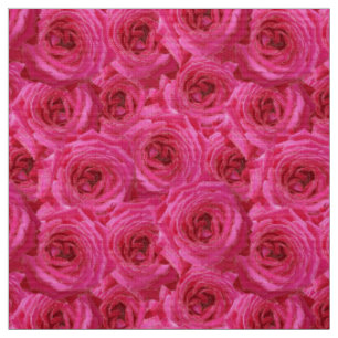 Tissu Roses rouges, fleurs, rouge, amour