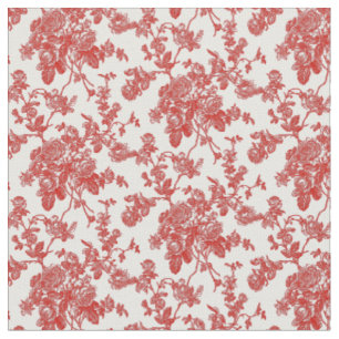 Tissu Roses rouges PixDezines toile/DO-IT-YOURSELF coule