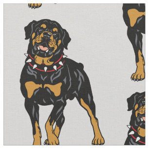 Tissu rottweiler