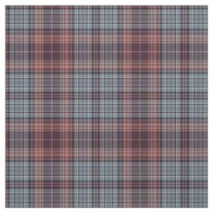 Tissu Rouge bleu Tartan Plaid