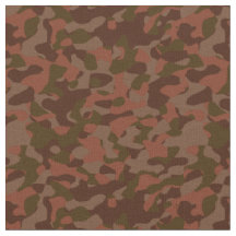 Rouge foncé, Saumon et camouflage olive abstrait