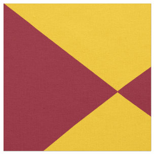 Tissu Rouge, jaune, diamant