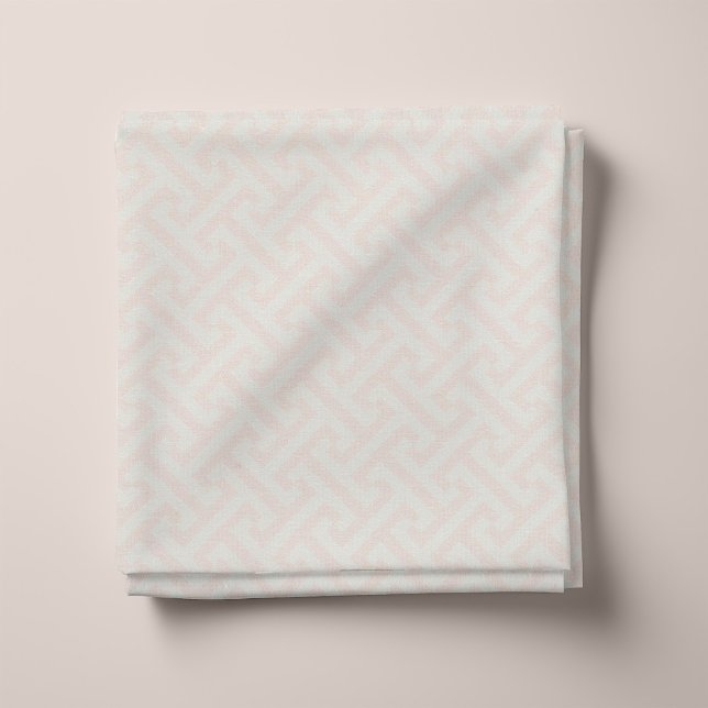 Tissu Rouge Pastel Motif à la Grecque (Créateur téléchargé)