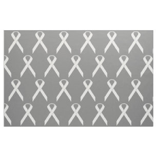 Tissu Ruban standard blanc