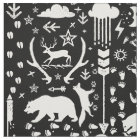Russe Animal Track Ours Renard Renard Motif Woodla