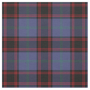 Tissu Rutherford de clan et tartan à la maison