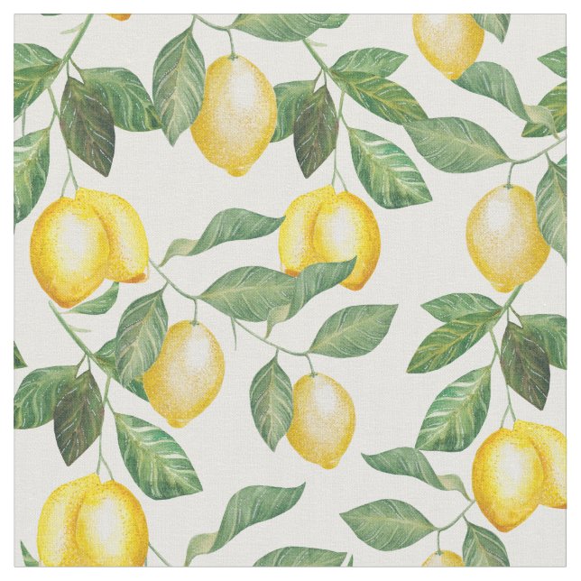 Tissu Saison du citron | (Fermer)