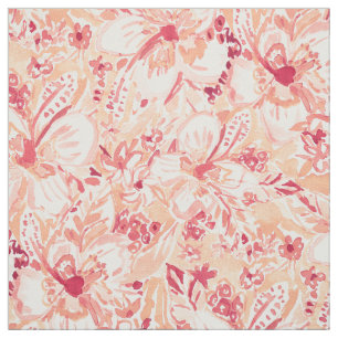 Tissu SALUT floral tropical de KETMIE