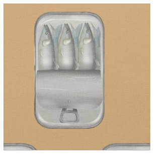 Tissu Sardines dans une boîte