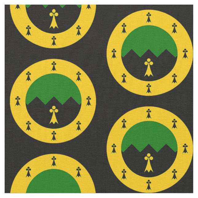 Tissu SCA Granite Mountain Populace Badge Fabric (Fermer)