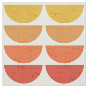 Tissu Scandinavie Art MidCentury Coucher de soleil