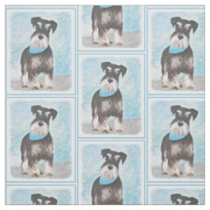 Tissu Schnauzer (Miniature) Peinture - Joli chien origin