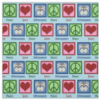 Schnauzers Peace Love