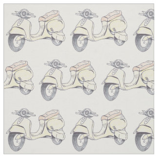 Tissu Scooter vintage