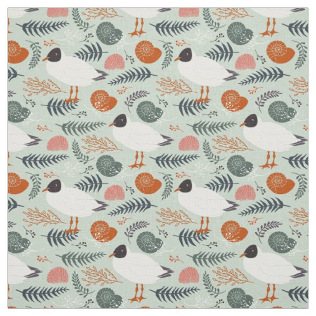 Tissu Seagiulls (Échantillon)
