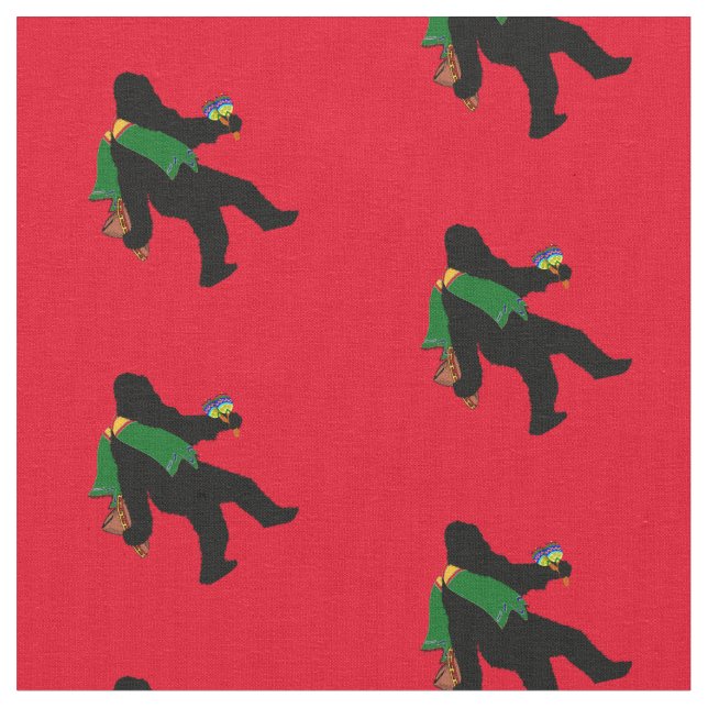 Tissu Senor Squatcho de Mayo Sasquatch (Fermer)
