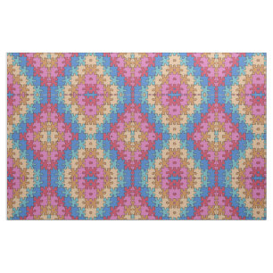 Tissu Sensibilisation à l'autisme - Rose Bleu - Pièces d