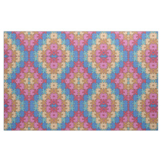 Tissu Sensibilisation à l'autisme - Rose Bleu - Pièces d
