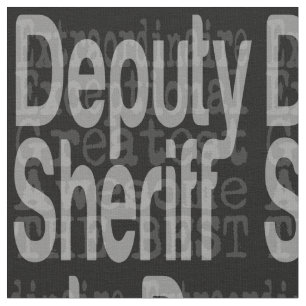 Tissu Sheriff Extraordinaire adjoint